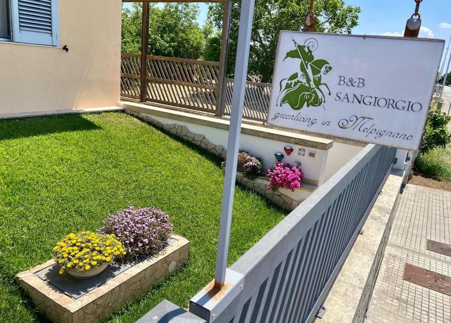 B&B Sangiorgio Borgagne Kültér fotó